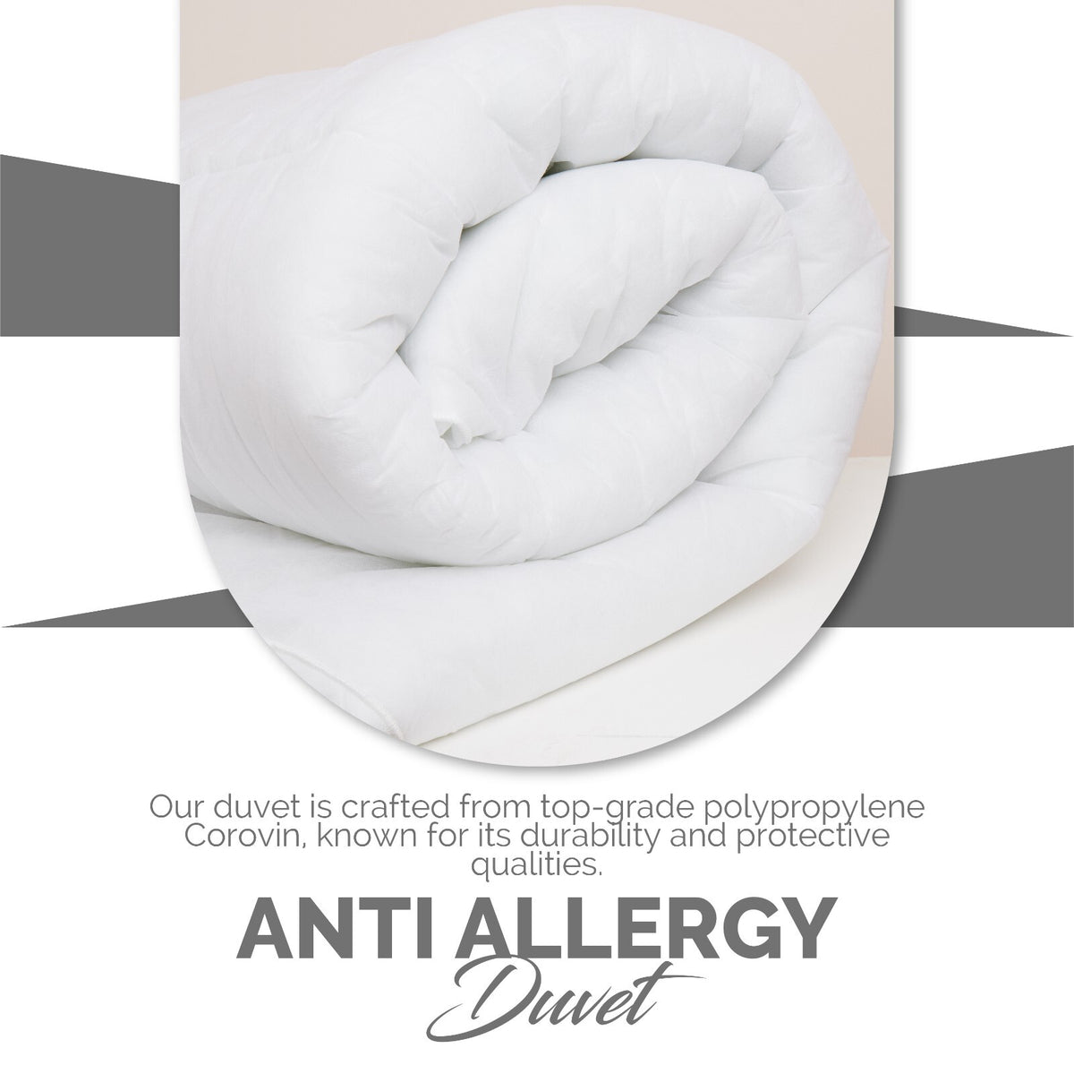 ANTI ALLERGY DUVET QUILT 4.5 10.5 13.5 15 TOG BEDDING SINGLE DOUBLE KING SIZE UK