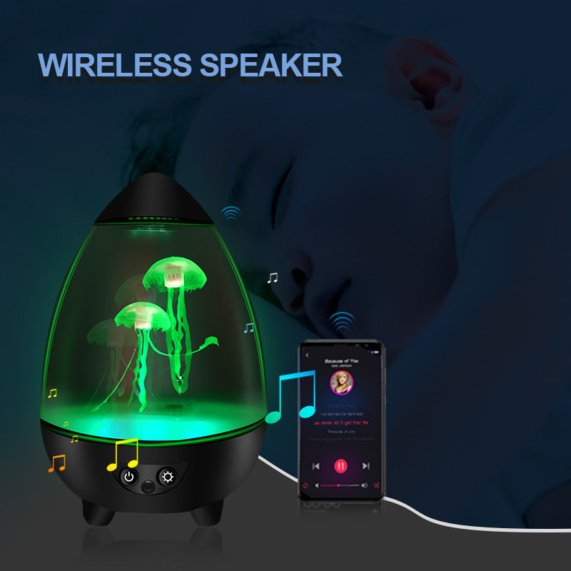 Jellyfish Lamp – USB Mood Light with wireless speaker