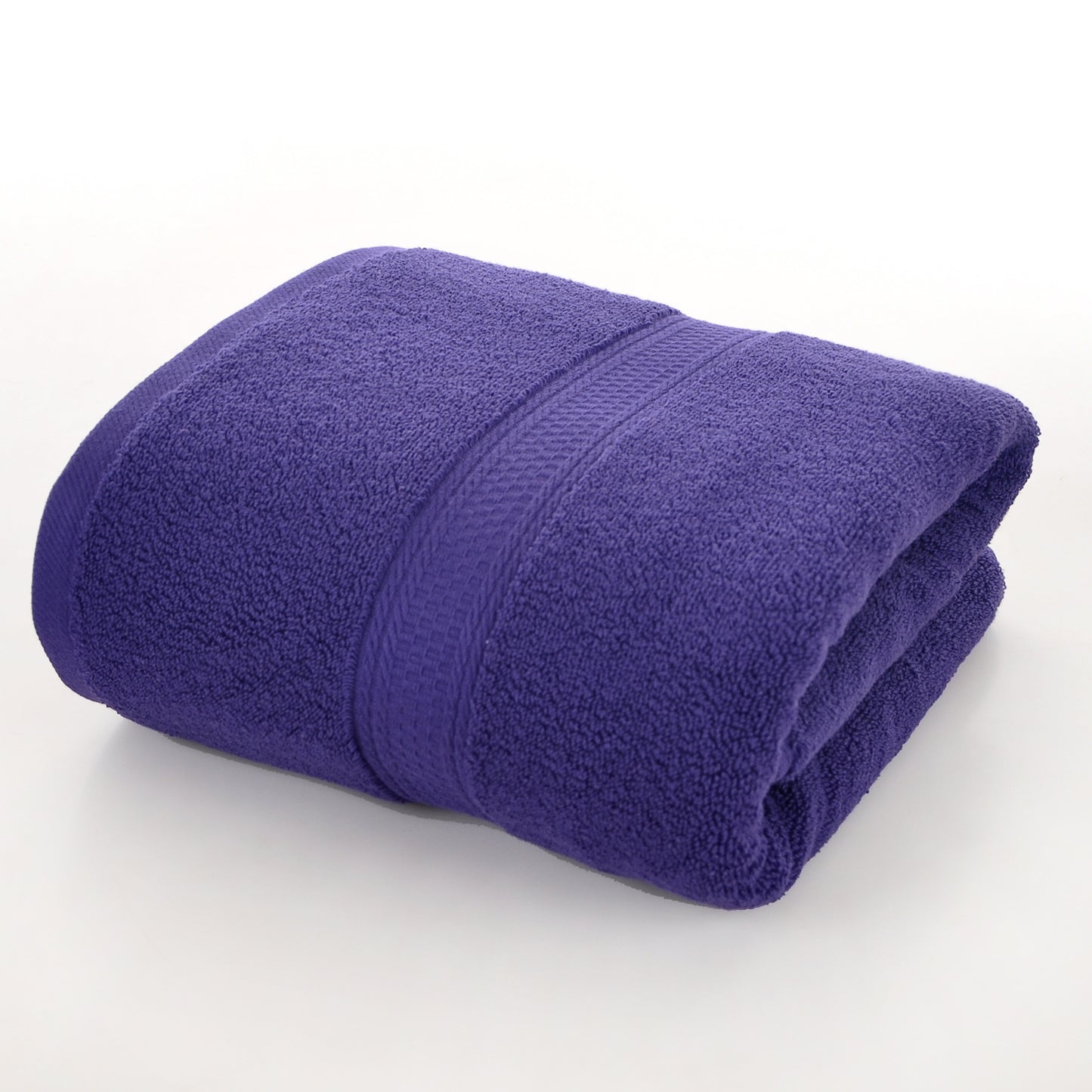 Plain Cotton Bath Towel, Soft and Absorbent