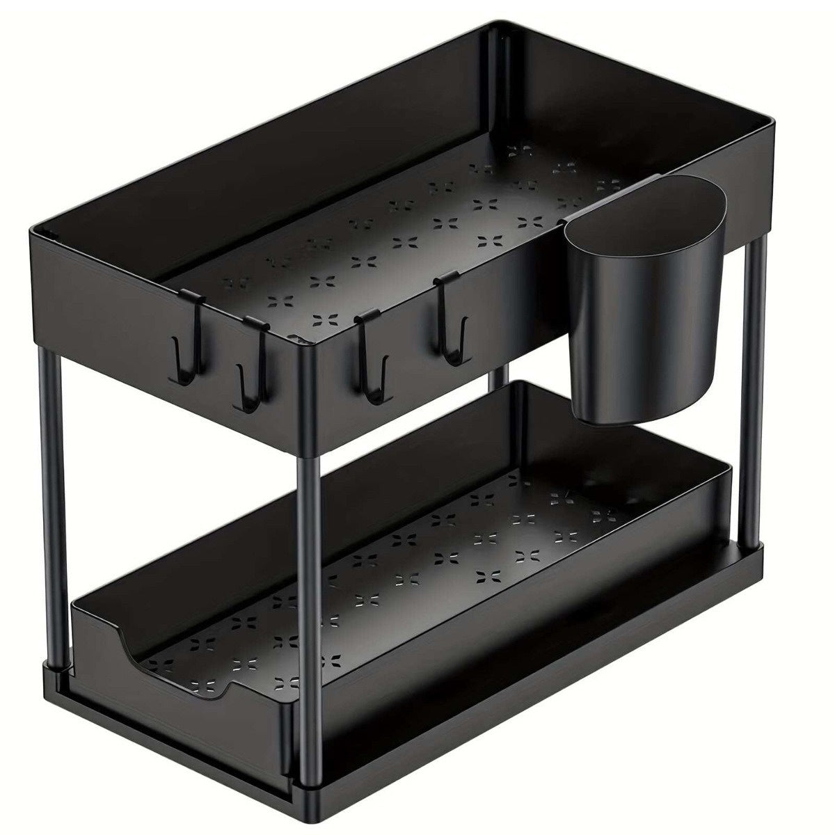 Under-Sink Storage Organiser (tool free assembly)