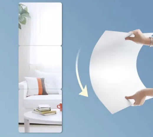Acrylic Mirror Sticker Self-adhesive Soft Mirror