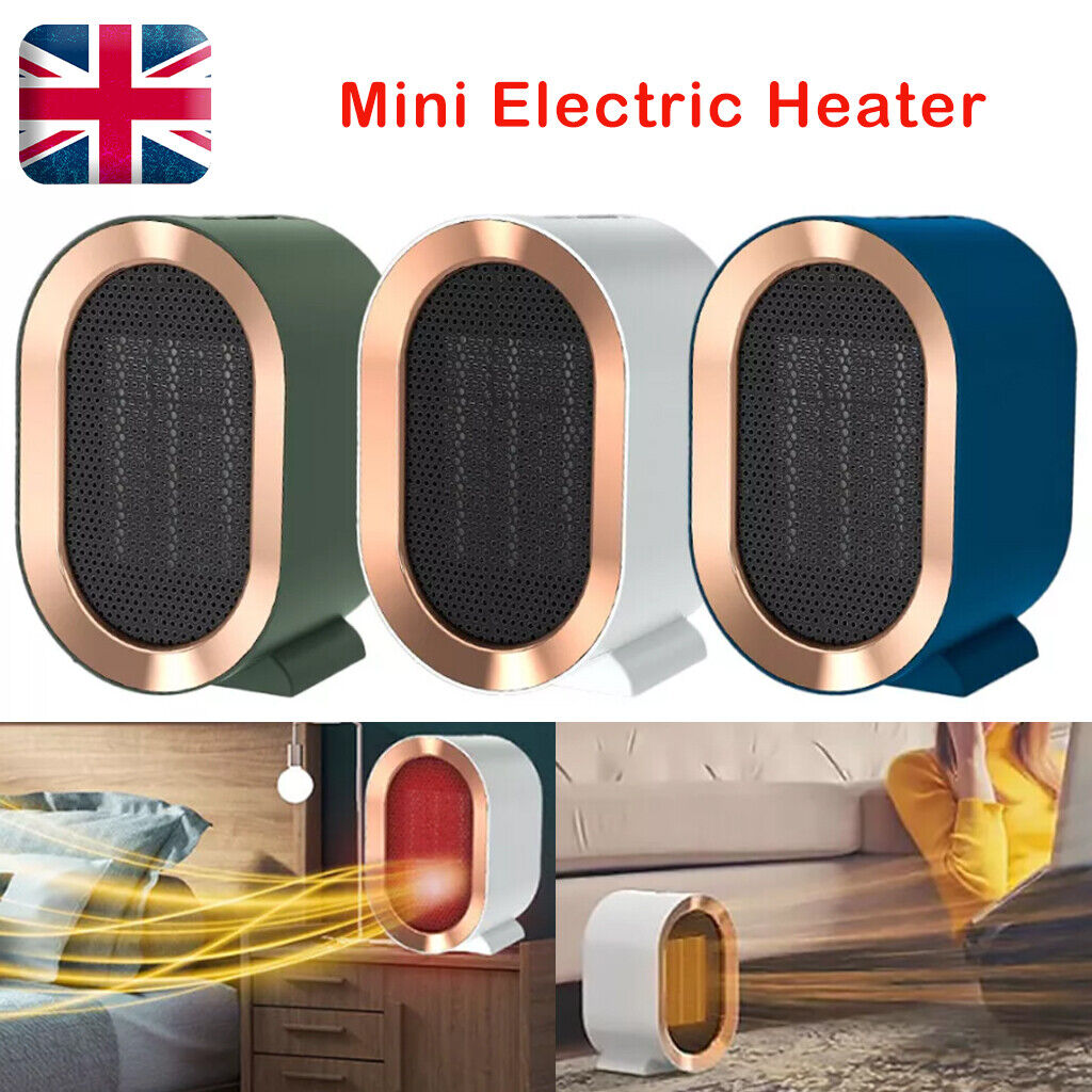 1200W Ceramic Space Heater – Portable with Remote - White