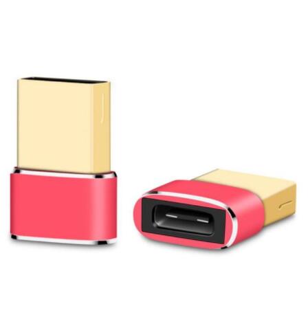USB A To USB Type C OTG Adapter (Aluminum)