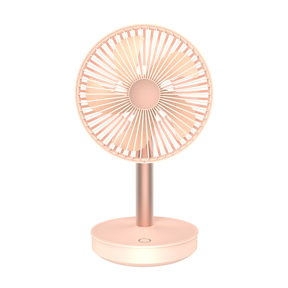 Shaking Head Mini Fan Large Capacity (USB Power)