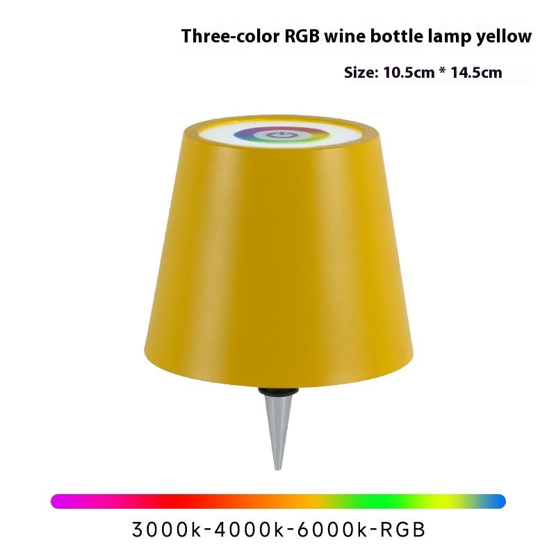 Wireless Wine Bottle Lamp (USB Rechargeable)