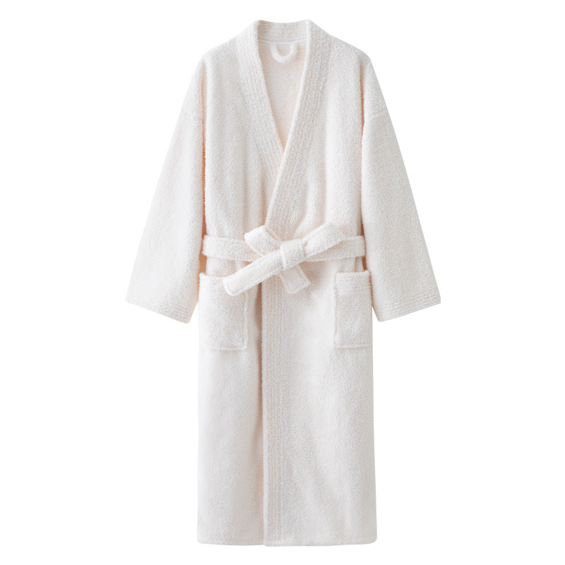 Coral Fleece Unisex Bathrobe