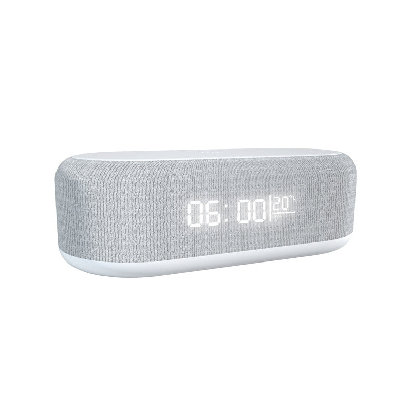4-in-1 Bedside Alarm Clock, Wireless Charger & Night Light
