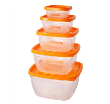 Kitchen Food Storage Boxes – 5 Piece Set