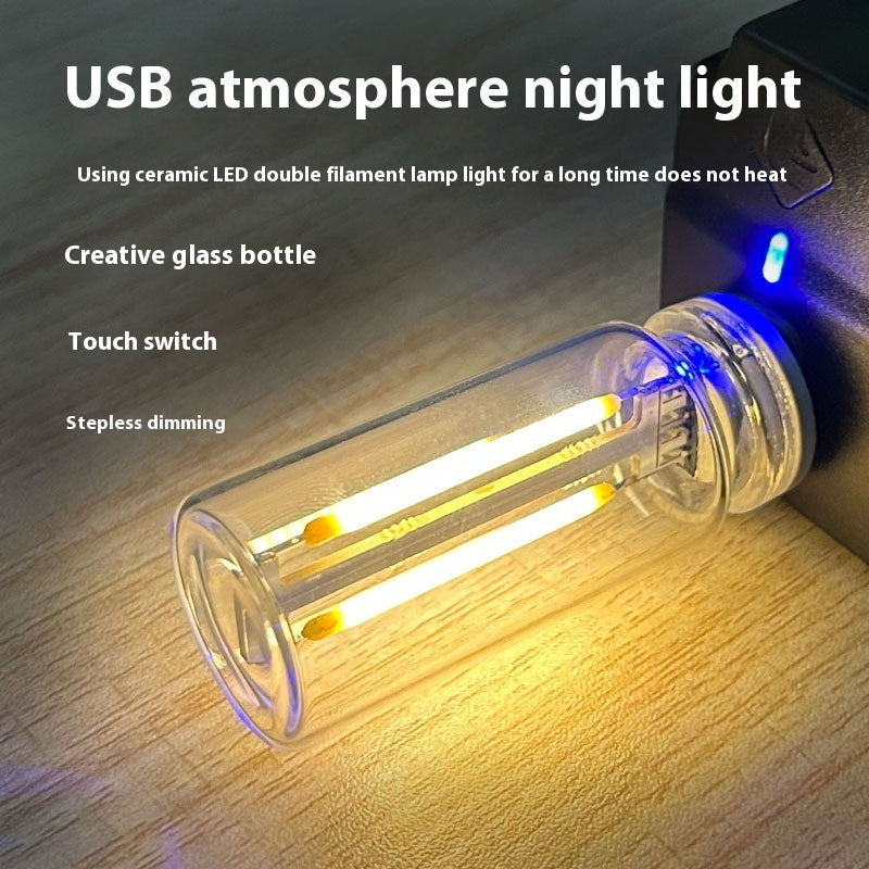 USB LED Retro Edison-Style Dimming Lighting Bulb