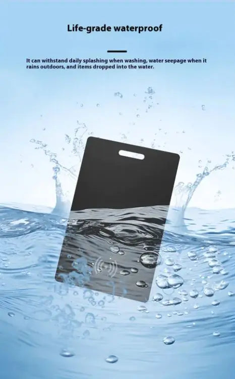 Anti-Loss Tracker Card (Apple or Android)