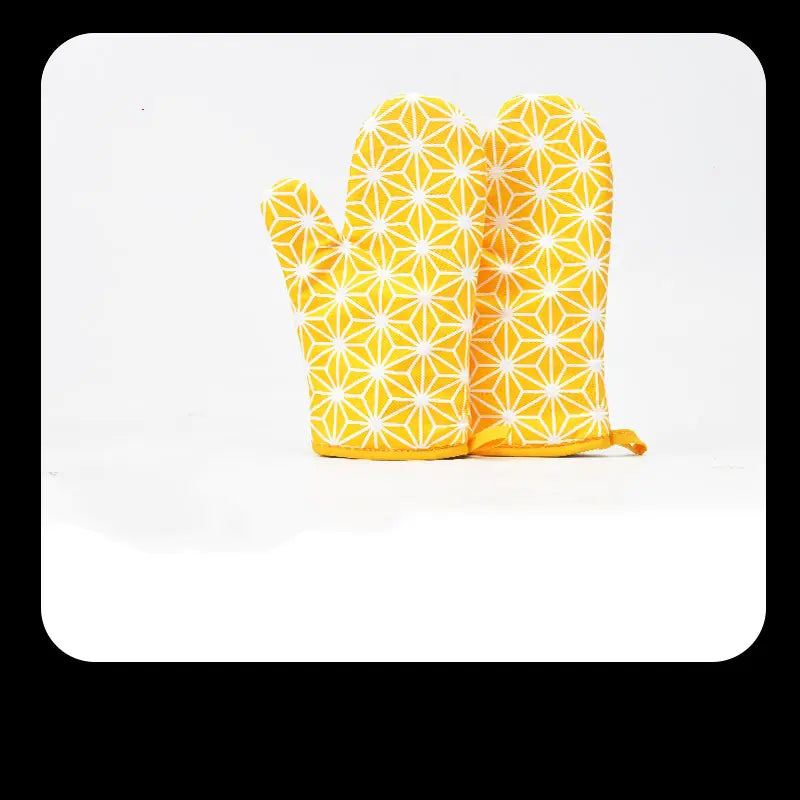 High-Temperature Heat-Resistant Oven Gloves