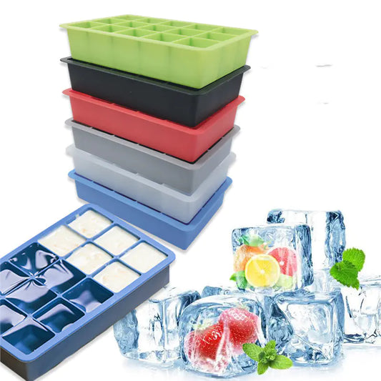 15-Cube Silicone Ice Tray