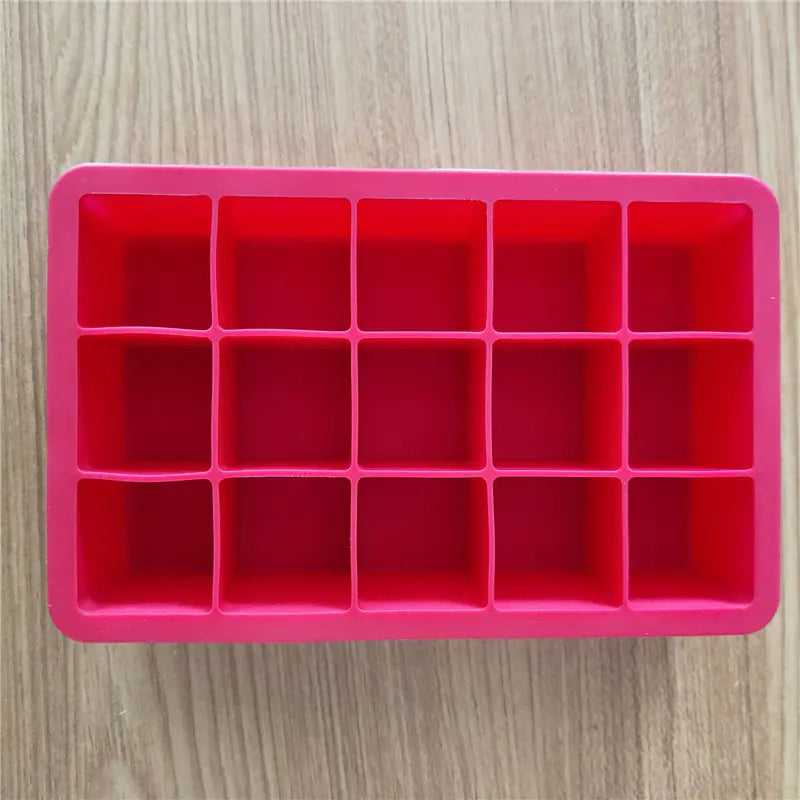 15-Cube Silicone Ice Tray