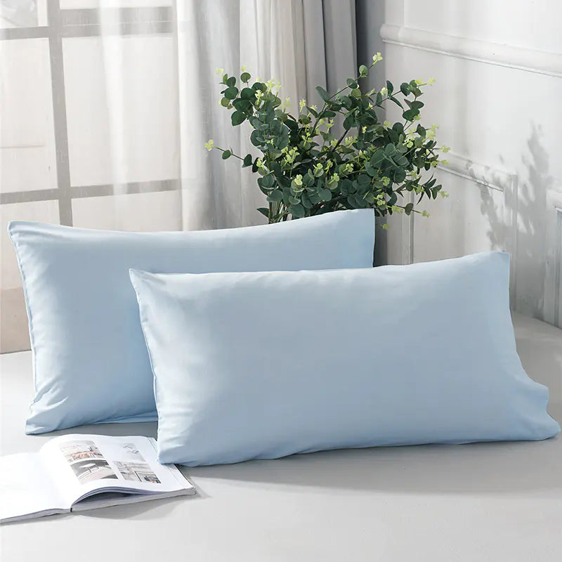 Solid Colour Pillowcase Set (2-Pack)