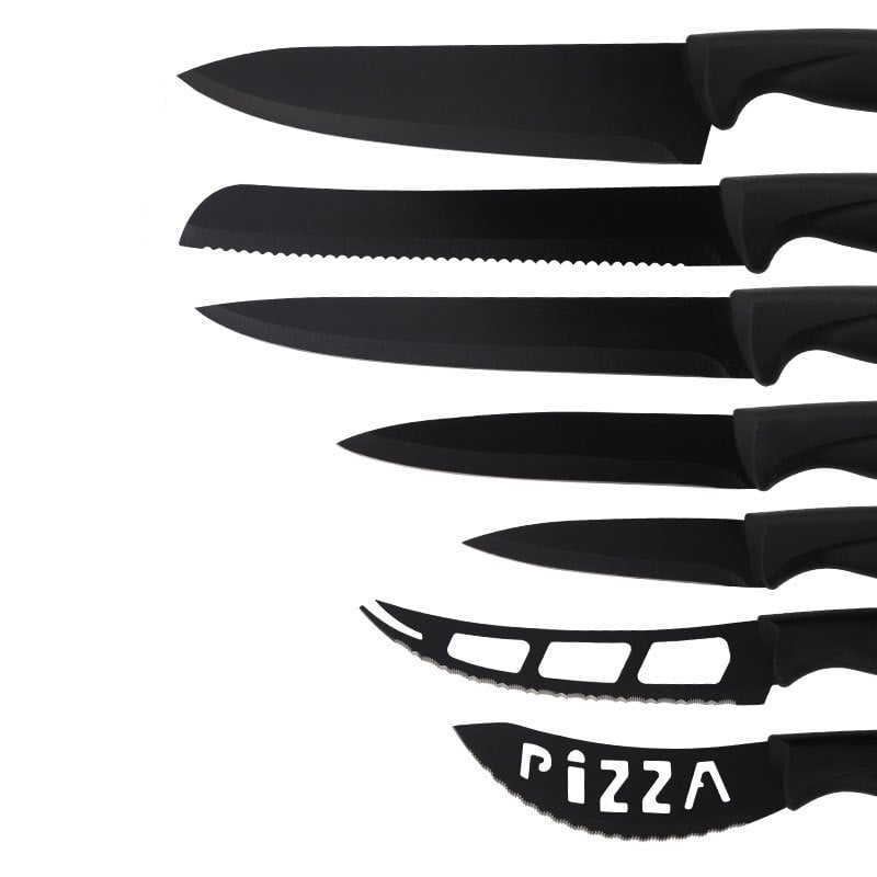 Stainless Steel Kitchen Knife Set (17 Pieces)