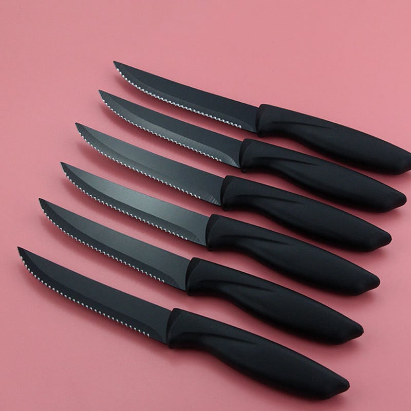 Stainless Steel Kitchen Knife Set (17 Pieces)