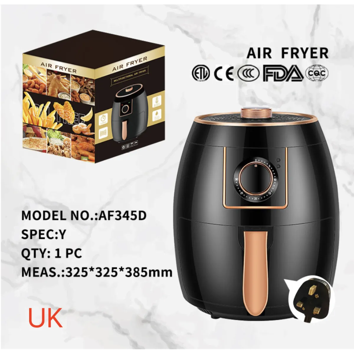 5.5 L Automatic Air Fryer