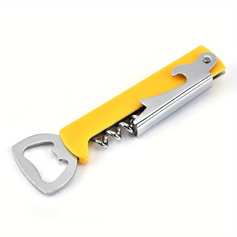 Bottle Opener & Corkscrew for Wine and Beer