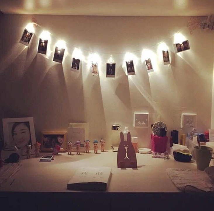LED Photo Clip String Lights (Battery Powered)
