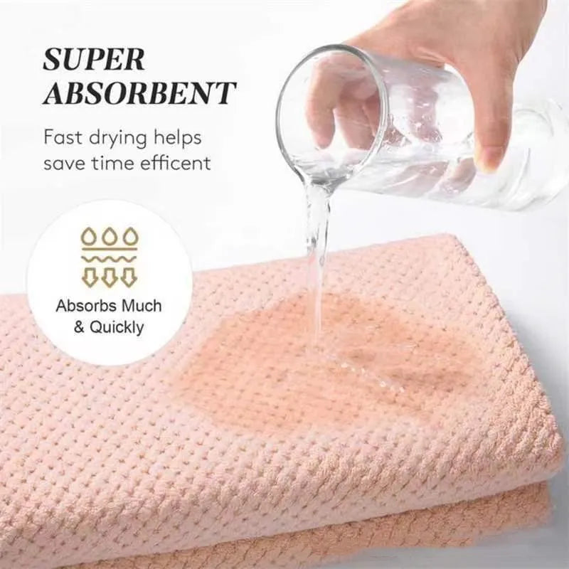 Coral Fleece Hair-Drying Cap