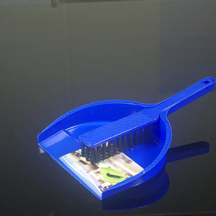 Plastic Dustpan and Brush Set