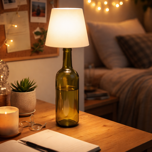 Wireless Wine Bottle Lamp (USB Rechargeable)