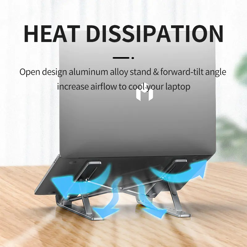 Portable Aluminum Foldable Laptop Stand