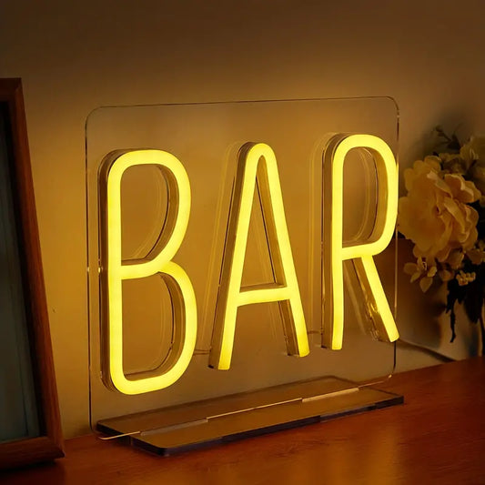 LED “BAR” Neon Sign (USB Powered)